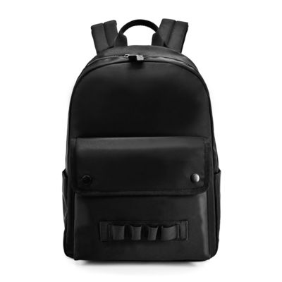 Унисексный мелкий мягкий нейлоновый рюкзак Легкий черный цвет OEM
